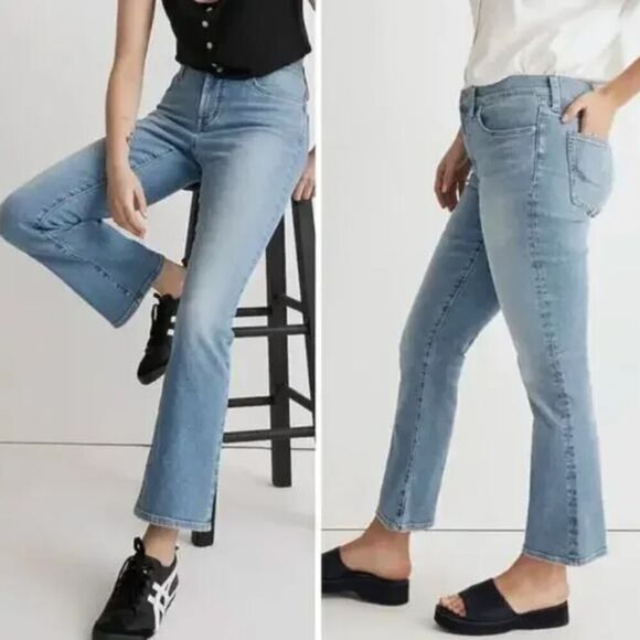 NEW Madewell Kick Out Crop Jeans‎ in Carey Wash, 31 - Picture 2 of 16